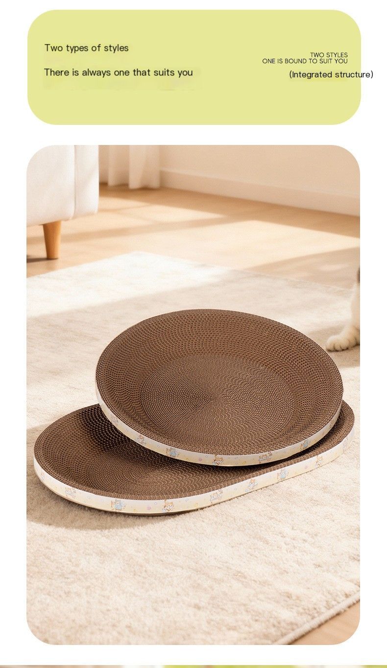 CatRoundPaw-ShapedLitterBox-Diameter:35cm(ThinStyle)