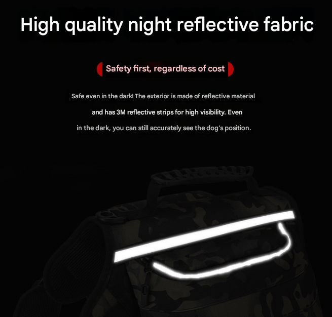 Grey Saddle Bag Dog Backpack - Adjustable Harness Pack for Hiking, Camping & Travel with Medium to Large Dogs