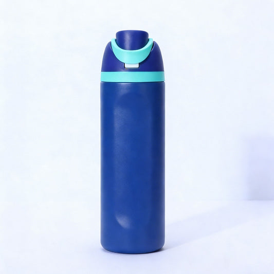 Insulated Stainless Steel Water Bottle ,blue & 24 oz, BPA-Free, for Travel, Sports, Outdoors