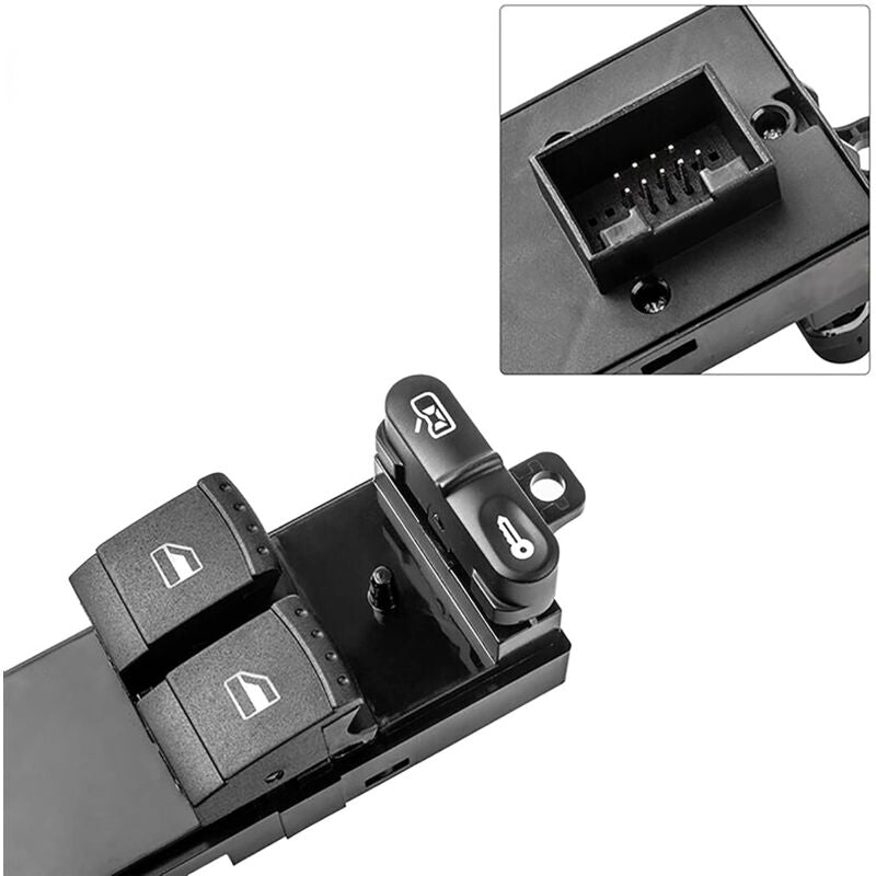 Window Regulator Control Switch Window Button 1J3959857 For Golf 4 Leon Fabia Octavia