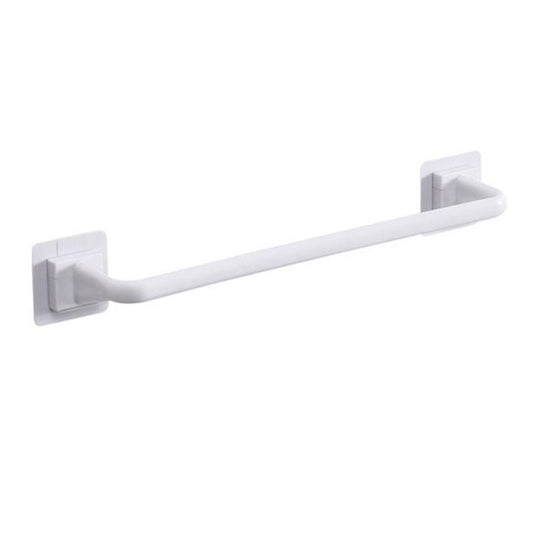 Self Adhesive Towel Bar, Heavy Duty No Drill Hand Towel Hanger for Bathroom and Kitchen Towel Storage Self, (Black/1 Pcs) 15Inches 15" Black