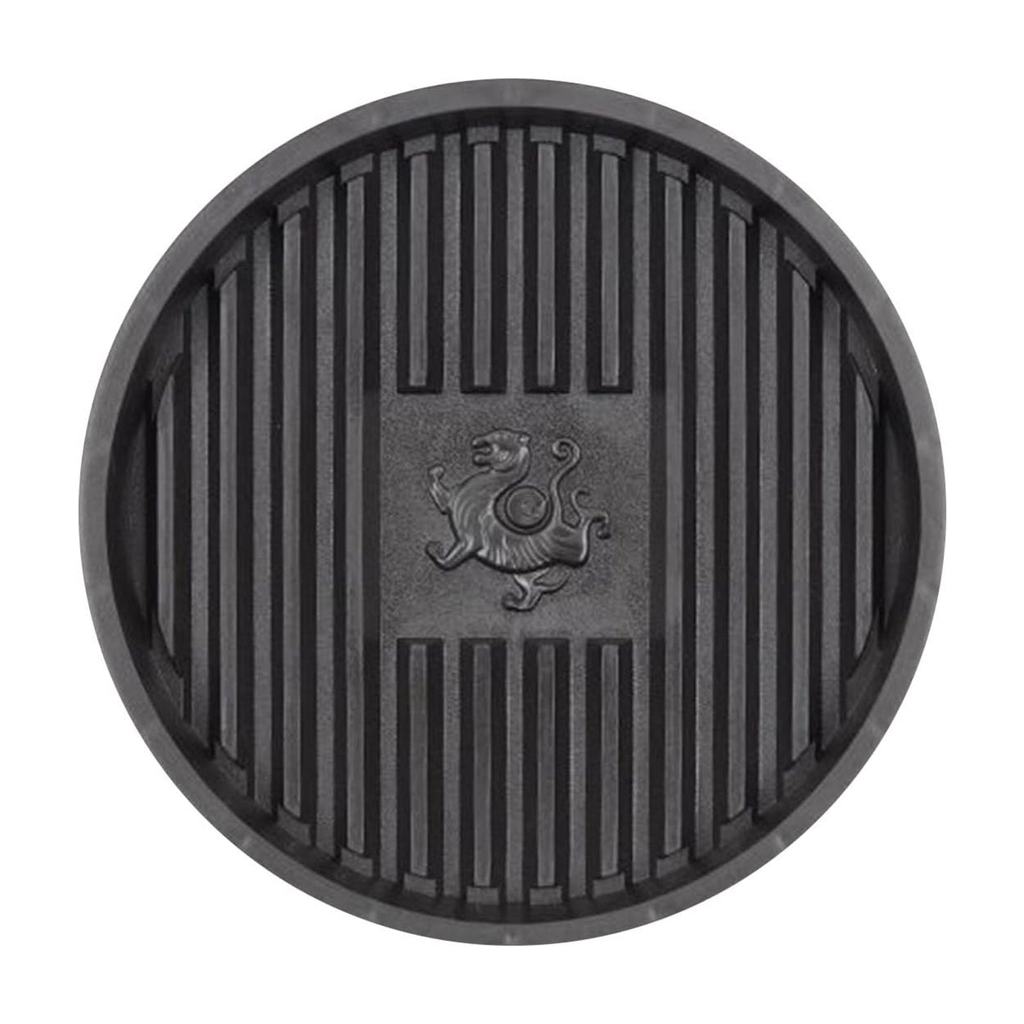 Universal Plunger Tray and Mat,Toilet Plunger Holder with Drip Tray,Quick Air Drying for Bathroom and Kitchen,Thick Plastic Plant Saucer for Indoor Outdoor Potted Plants Black