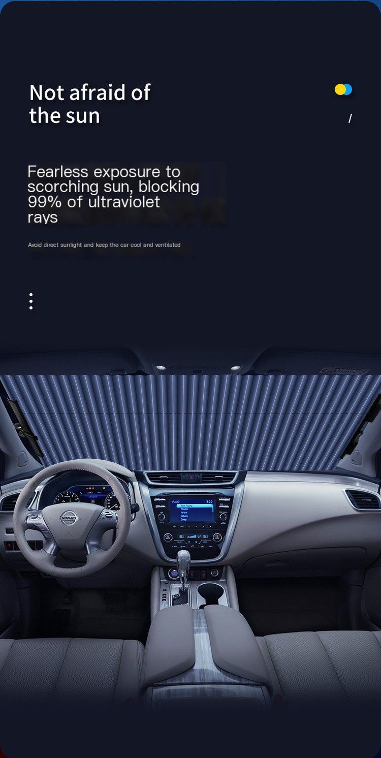 VenetianBlindSunshade46cmRearPanel