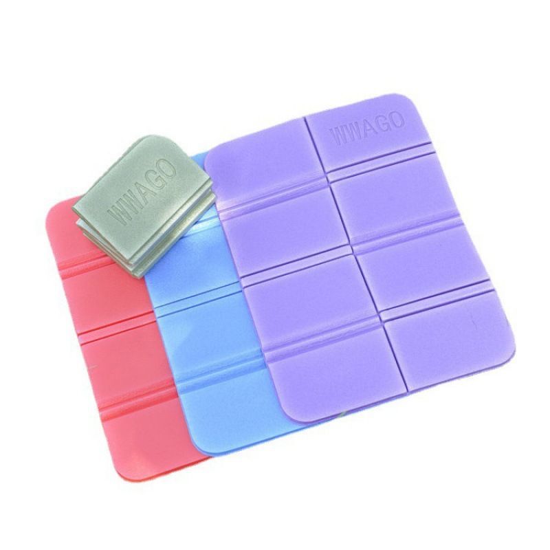 Folding picnic mat-Blue