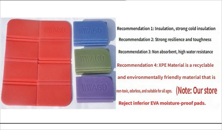 Folding picnic mat-Purple