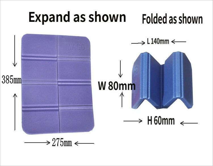 Folding picnic mat-Purple