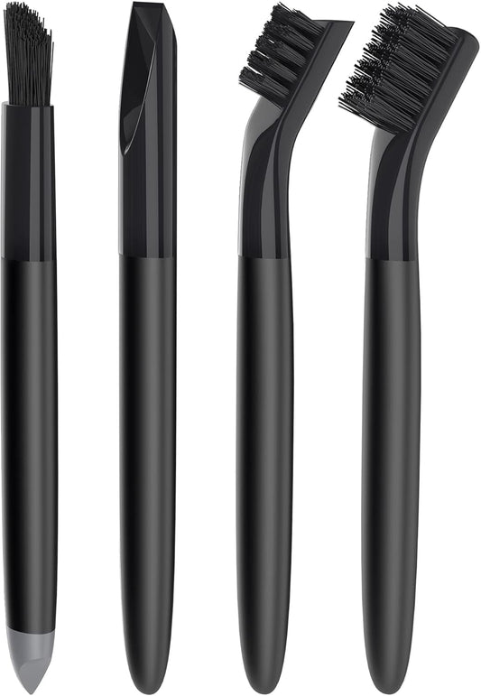 Grout Cleaner Brush Set - Detail Cleaning Brush Set for Tile, Sink, Drain, Grout and Edge, Crevice Cleaning