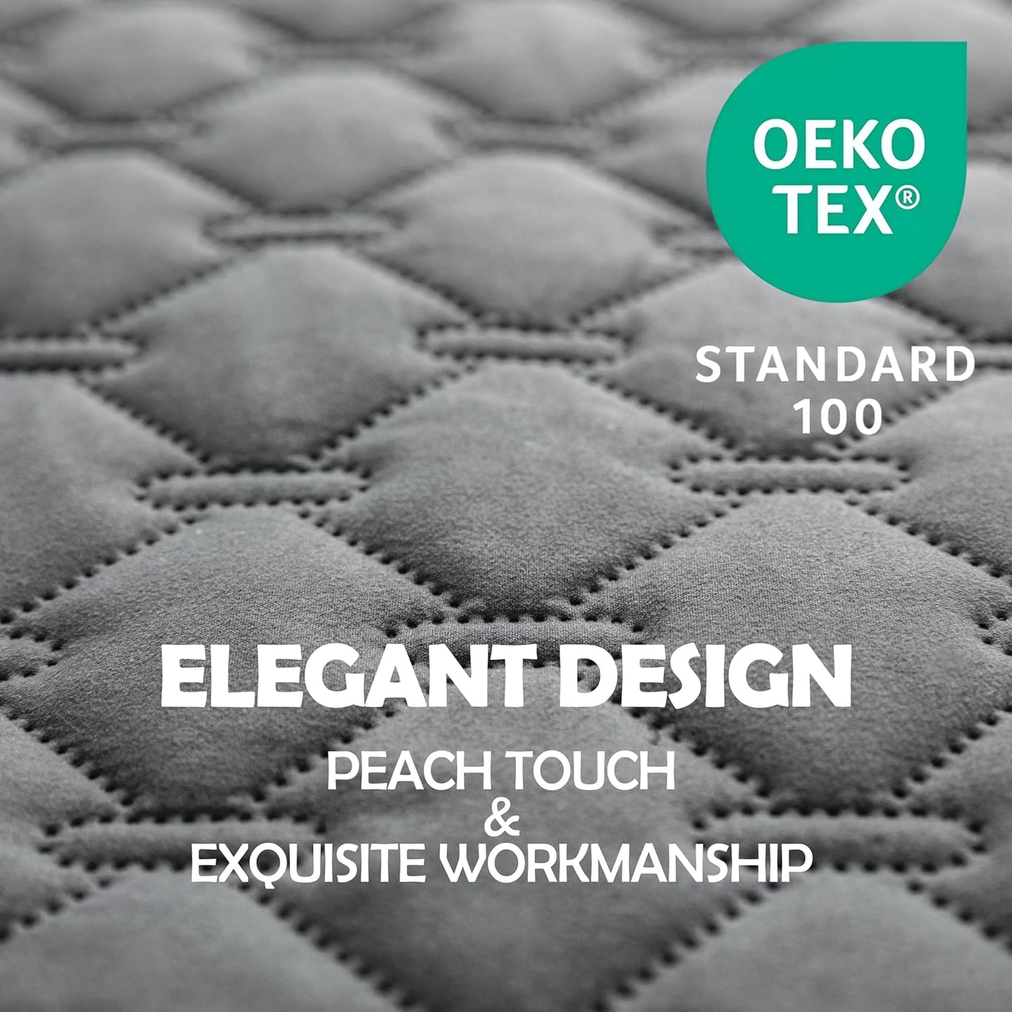 3X Stronger Waterproof Pet Blanket, Scratch Proof Furniture Protector for Dogs Cats, Reversible Cover 30x70 Inch, Dark Grey/Light Grey Beige Inch (Pack of 1)