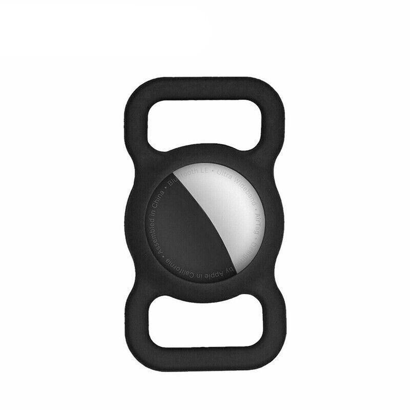 Silicone Collar Attachment Case Compatible with Tracking Device for Pets - Yellow