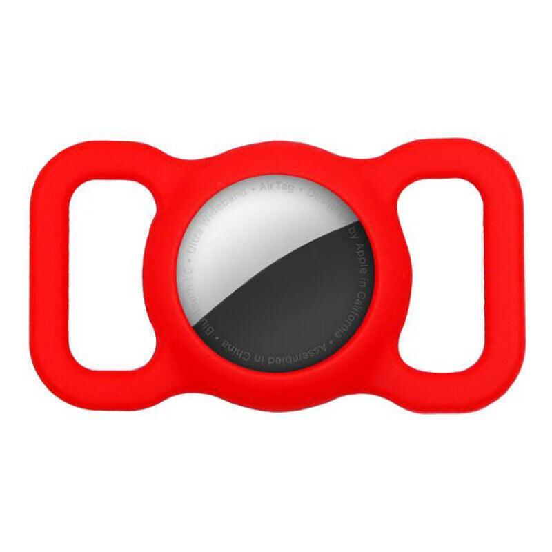 Silicone Collar Attachment Case Compatible with Tracking Device for Pets - Yellow