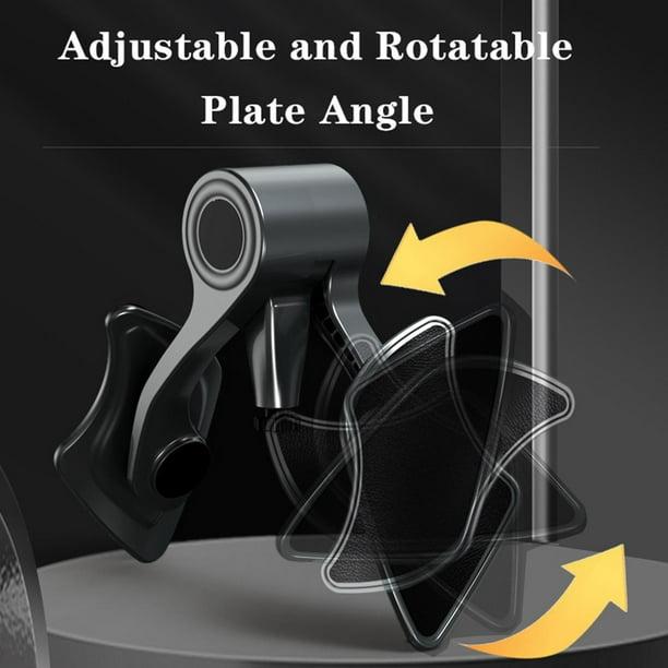 2-in-1 Sliver Smart LCD Counting Kegel Trainer for Glute Lifting & Leg Toning - Adjustable Resistance & 360° Rotating Baffles for Postpartum Recovery & Pelvic Health