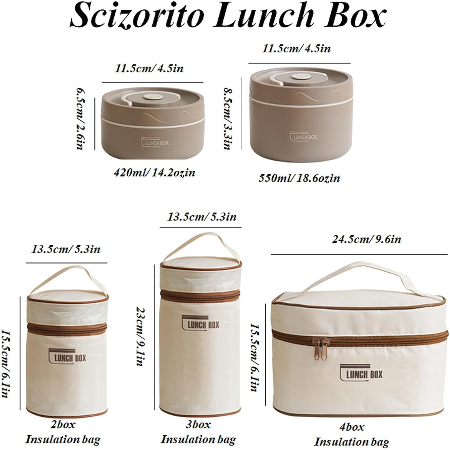 3-Pack Blue 304 Stainless Steel Microwave-Safe Lunch Box Set - Stackable Insulated Bento Containers for Office & School